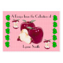 Recipe card (small) Apple design profilecard