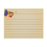 Recipe Card - Vegetables