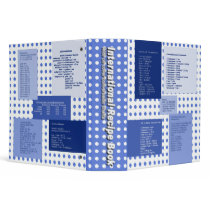 Recipe Conversion Blue & White binders