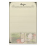 Recipe Custom Stationery