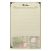 Recipe Custom Stationery