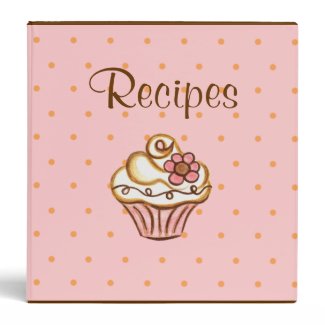 Recipe Dessert Cupcake Binder