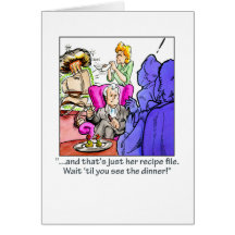 Recipe File Greeting Cards