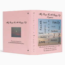 Recipe For A Happy Life Binder