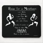 Recipe For a Marathoner Mouse Pad