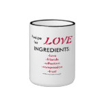 Recipe for love Coffee Mug