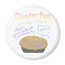 Recipe for Quaker Pies magnets