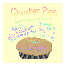 Recipe for Quaker Pies posters
