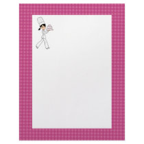 Recipe Page Decorated with Illustrations Letterhead Template