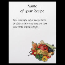 Recipe Page or Letterhead letterhead