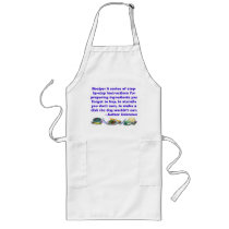 Recipe Quote aprons