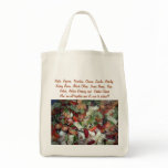 Recipe Salad Grocery Canvas Bags