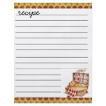 recipe sheet flyers