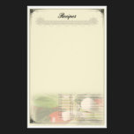 Recipe Stationery Unruled stationery