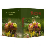 Recipes Binder - Apples
