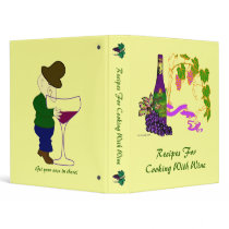 Recipes For Cooking With Wine binders by Kim_Souza Recipes For Cooking With Wine binders