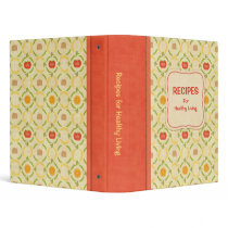 Recipes for Healthy Living Cookbook binders
