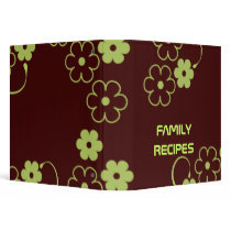 Recipes for the FAMILY 3 Ring Binder