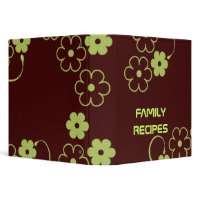 Recipes for the FAMILY binder