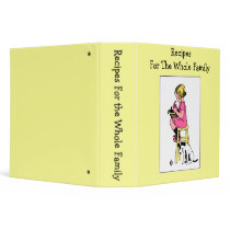 Recipes For The Whole Family Vinyl Binder