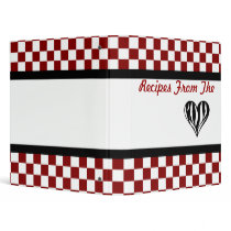 Recipes From The Heart Binder