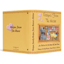 Recipes From The Heart binders by dradcliffe Recipes From The Heart binders