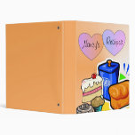 Recipes From The Heart Vinyl Binder