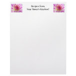 Recipes from Your Name's Kitchen Sharing Pink Letterhead