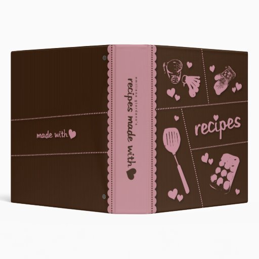 Recipes Made With Love Avery Binder