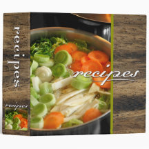 recipes (soup) vinyl binders