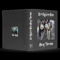 Recipies for Dog Treats binders