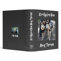 Recipies for Dog Treats binders