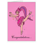 Recital Congratulations with Rose! Card
