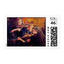 "Recital" U.S. Postage Stamps by dgpaulart "Recital" U.S. Postage Stamps