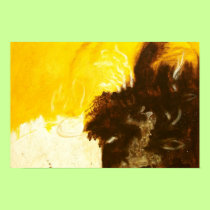 Reckless Abandon Print Poster From Original Art