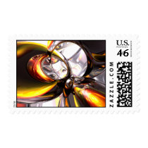 Reckless Defiance Abstract Stamp by alexanderbutler Reckless Defiance Abstract Stamp