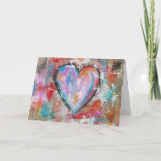 Reckless Heart Original Painting Cards