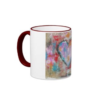 Reckless Heart Original Painting mug