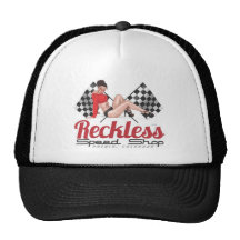 Reckless Speed Shop Logo Apparel Mesh Hat