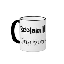 reclaim humanity mugs