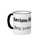 reclaim humanity mugs