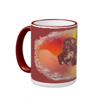 Reclining Laughing Buddha Mug