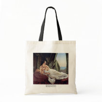 Reclining Odalisque By Hayez Francesco Bag