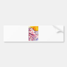 Reclining Sam Bumper Sticker