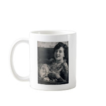 Reclining Tattooed Lady Coffee Mug