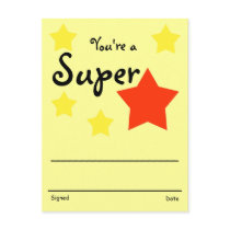 Recognition Award postcards by malibuitalian Recognition Award postcards