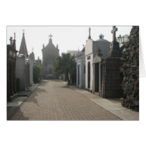 Recoleta Cemetery, Buenos Aires, Argentina Card