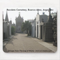 Recoleta Cemetery, Buenos Aires, Argentina Mouse Pads