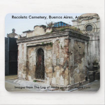 Recoleta Cemetery, Buenos Aires, Argentina Mousepads