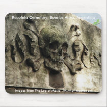 Recoleta Cemetery, Buenos Aires, Argentina Mousepads